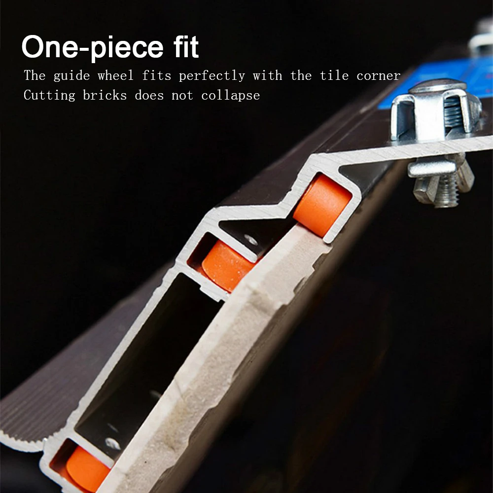 Tile Marble Chamfering Guide Locator 45 Degree Angle Cutting Adjustable Manual For Stone Building Tool Corner Cutting Machine