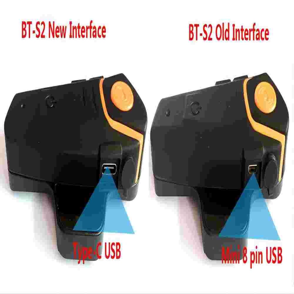 BT-S2NS Motorrad Helm BT Headset Intercom Moto Wasserdichte Multi BT Interphone 1000M Interfones MP3 FM Intercomunicador
