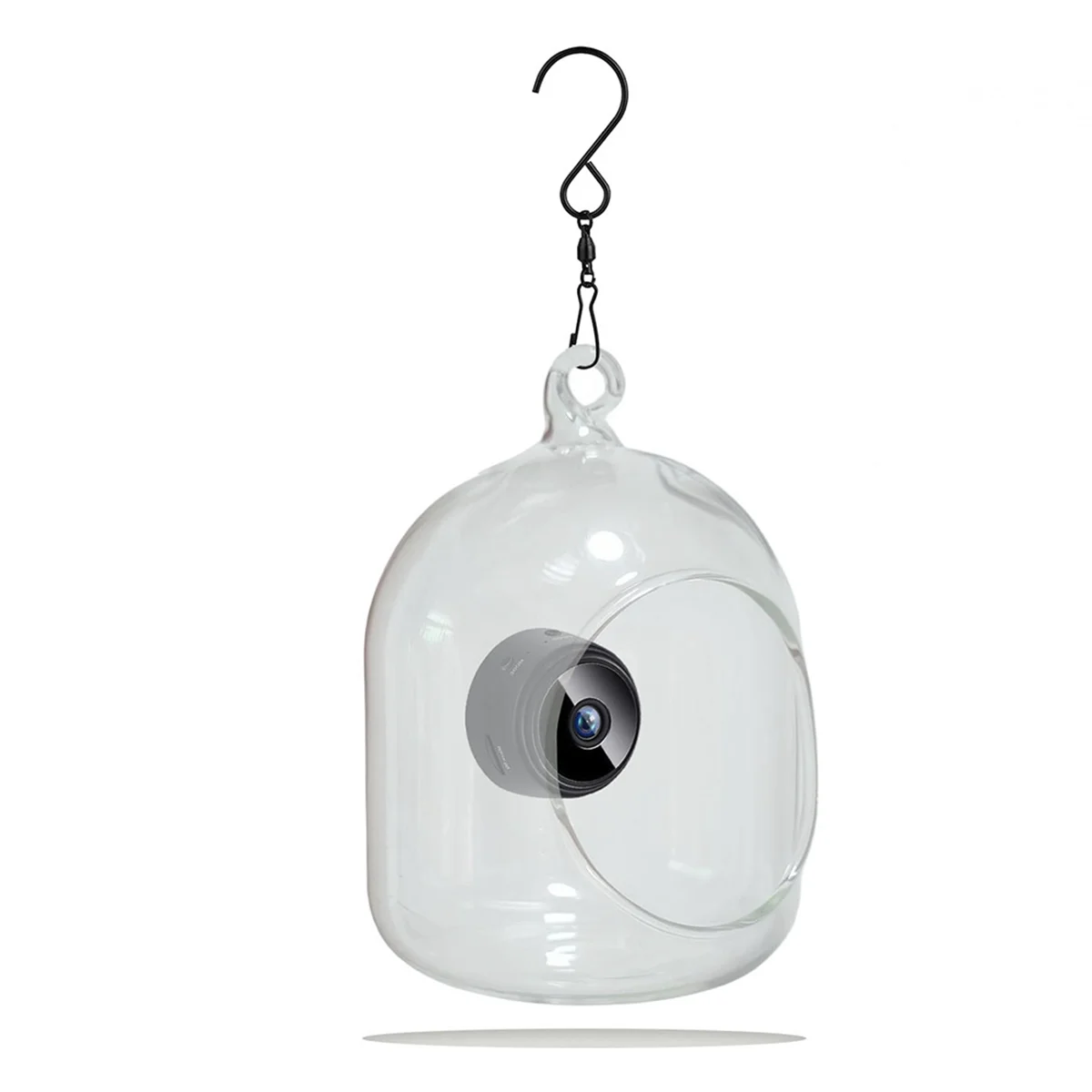 XFDE Bird Feeder with Camera Night-Version Video Camera Bird Feeder, WiFi Remote Connection Camera Bird Feeder with Phone