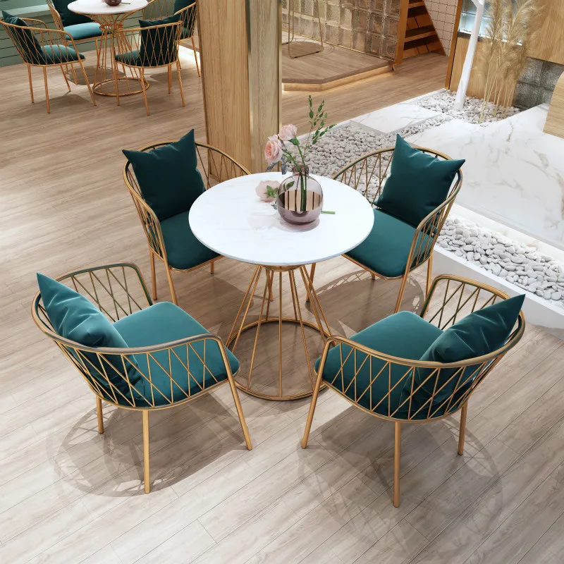Nordic luxo café cadeiras casual salão de beleza restaurante minimalista cadeiras conforto ergonomia café móveis fycc