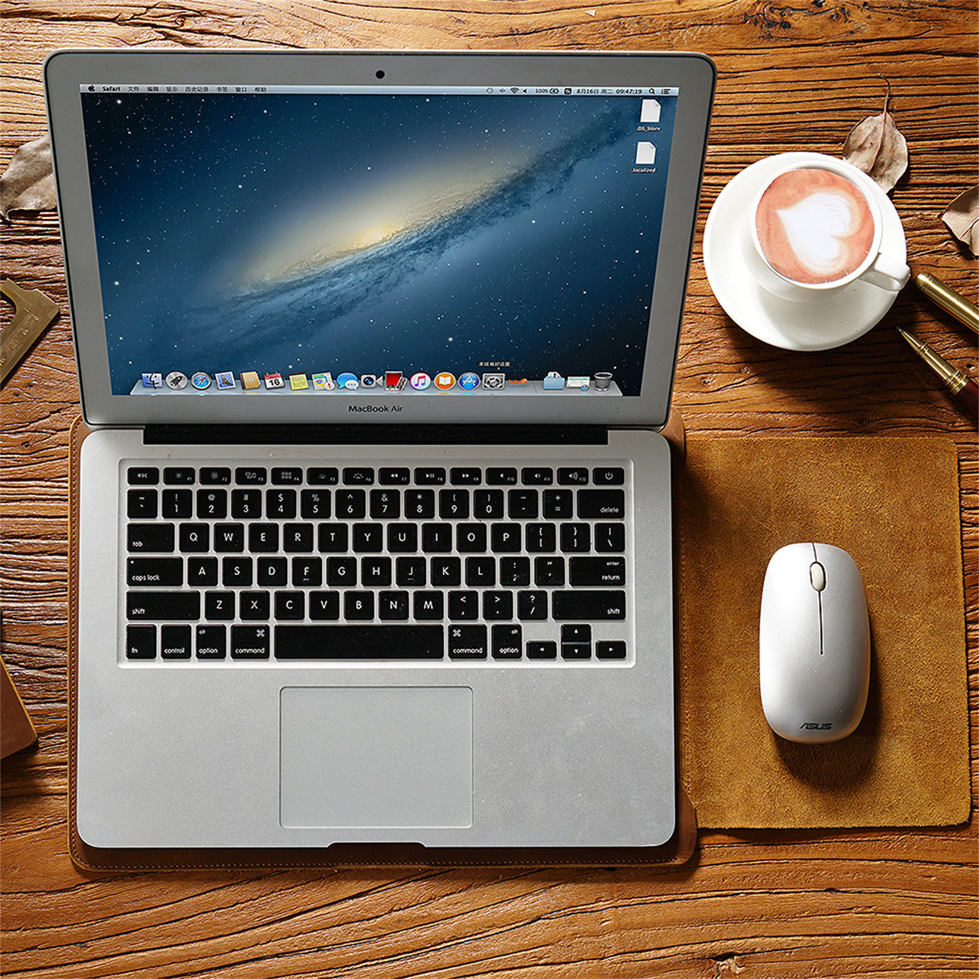 Custodia per laptop trapuntata in pelle di vacchetta di design Custodia per laptop in pelle personalizzata per MacBook Pro da 12 "13" 14 "