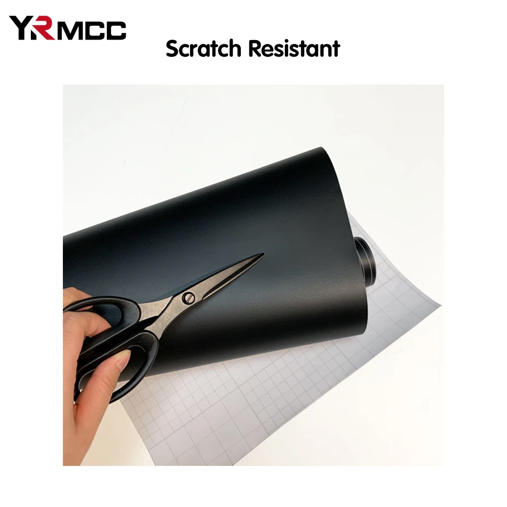สติกเกอร์รถ Matte สีดําไวนิล Auto Tuning Wrap กันน้ําหมวกกันน็อครถจักรยานยนต์สติ๊กเกอร์รถฟิล์มไวนิลอุปกรณ์เสริมสําหรับรถยนต์