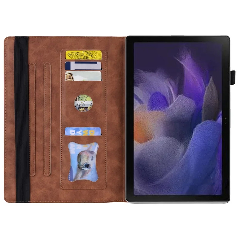 Para Samsung Galaxy Tab A9 Plus Funda de 11 pulgadas Cartera de cuero de lujo Tablet Funda para Galaxy Tab A9 8,7 A9 Plus Funda SM X210 X215