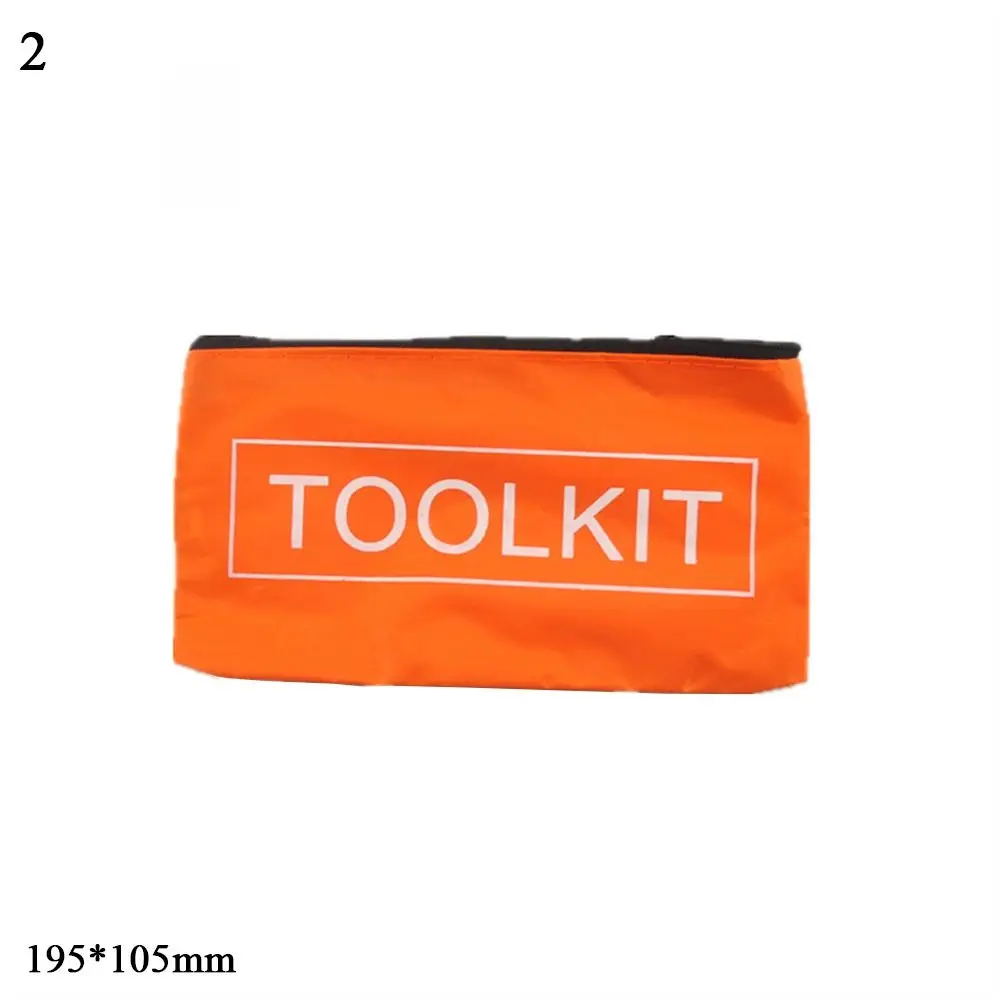 Portable Zipper Small Storage Bags Hardware Toolkits Tool Bag Organizer