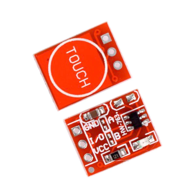 5/10 pces ttp223 módulo de interruptor de chave de toque botão de toque auto-travamento sem bloqueio interruptores capacitivos canal único para arduino l8