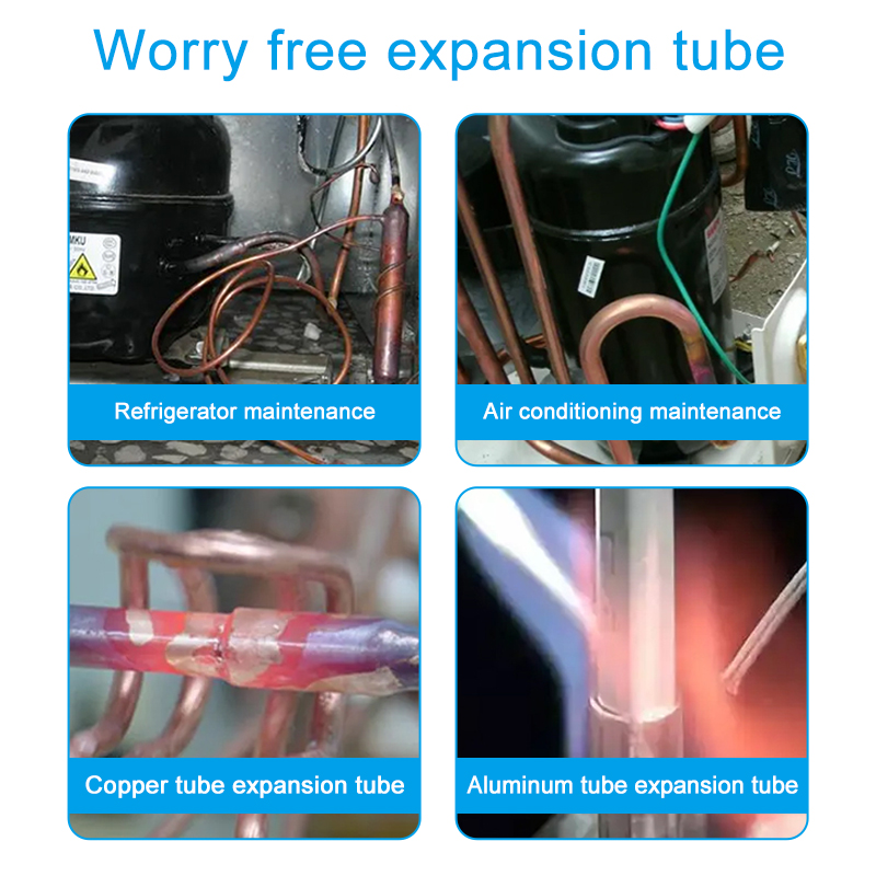 Britse 6-in-1 koperen buis stapboor elektrische expansiekop onderhoud airconditioner uitbreiden pijp gereedschap boormachine accessoire