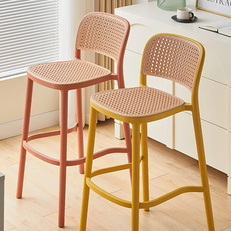 Sillas de Bar, taburete alto de cocina, taburetes para sillas, taburetes, bancos para el hogar, desayuno, muebles americanos para exteriores