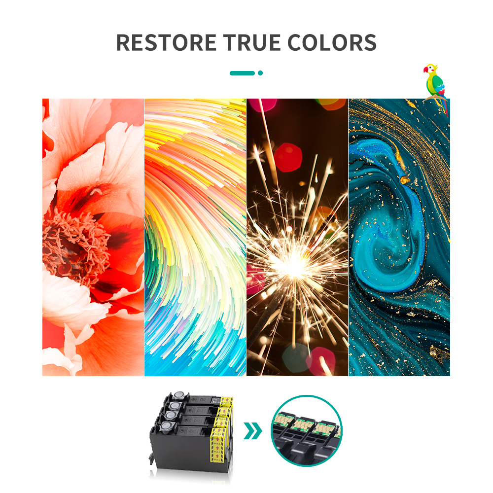 Чернильный картридж T604 с чипом для принтера Epson T 604XL T 604 XL, совместим с XP 2200 2205 3200 3205 4200 WF 2910 2930 2950