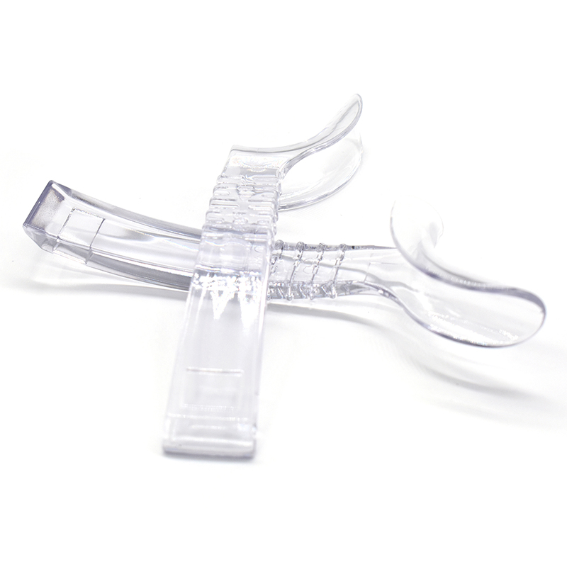 Retractor de labio Dentalhalf Side, dispositivo de soporte Intraoral, abridor de boca, Retractor de mejillas transparente izquierdo + derecho
