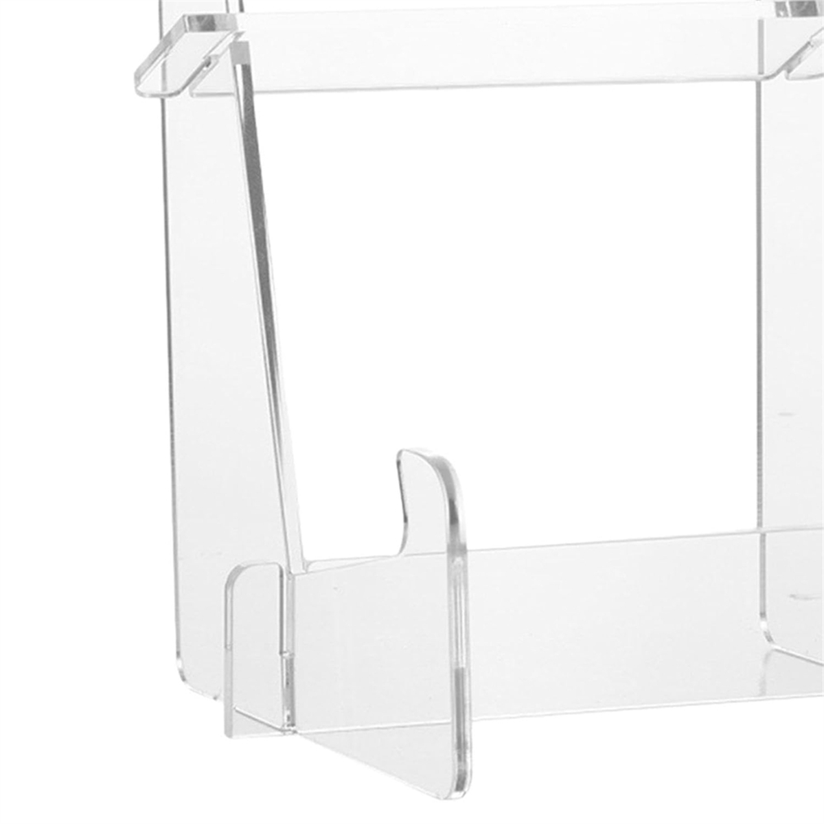 A72P Acryl Kochbuchhalter Rezept Buchhalter Rezepthalter Rezeptbuch Display Rack für Küchentheke