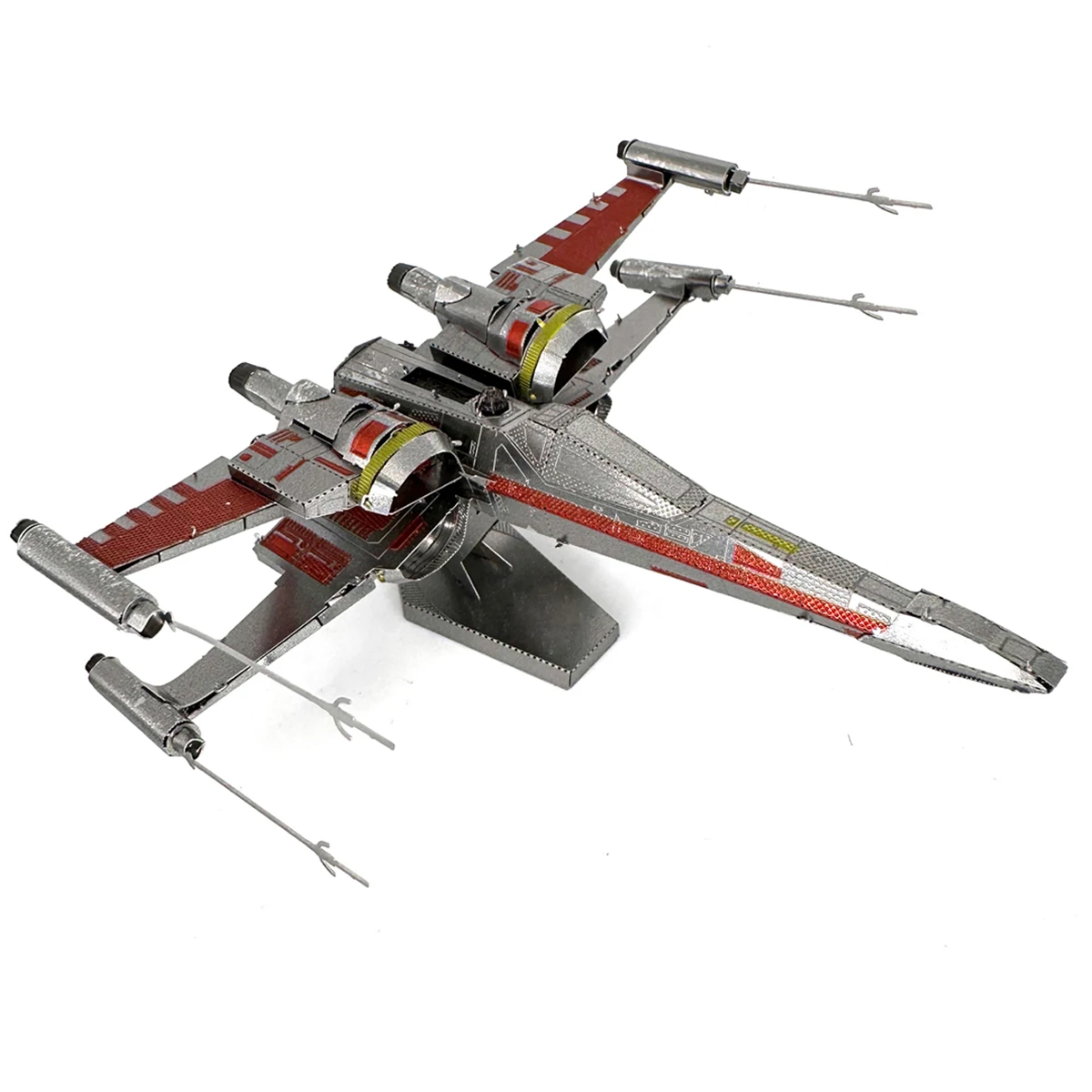FIGHTER-3D Metal Puzzle Model for Children, Laser Cut, Jigsaw Toy, Kits DIY, Novo