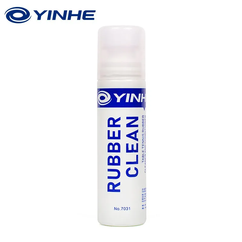 YINHE อุปกรณ์ทำความสะอาดยางลายกีฬาปิงปองระดับมืออาชีพ75มล. ปิงปองแบบพกพาได้ครีมนวดดูแลกลิ่นค้างคาว
