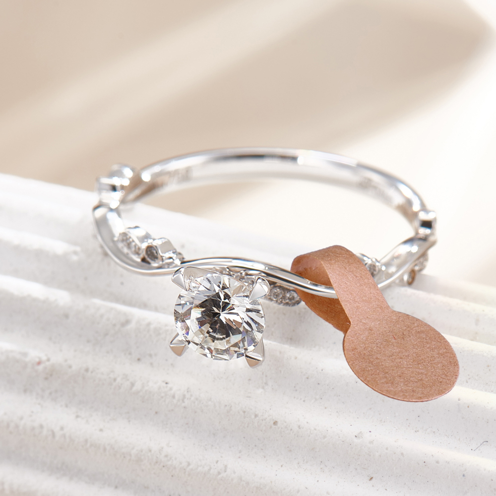 500/1000 個ポータブルジュエリー値札ブラウン自己粘着バーベルステッカー DIY ネックレスツールリングブレスレット出品者包装