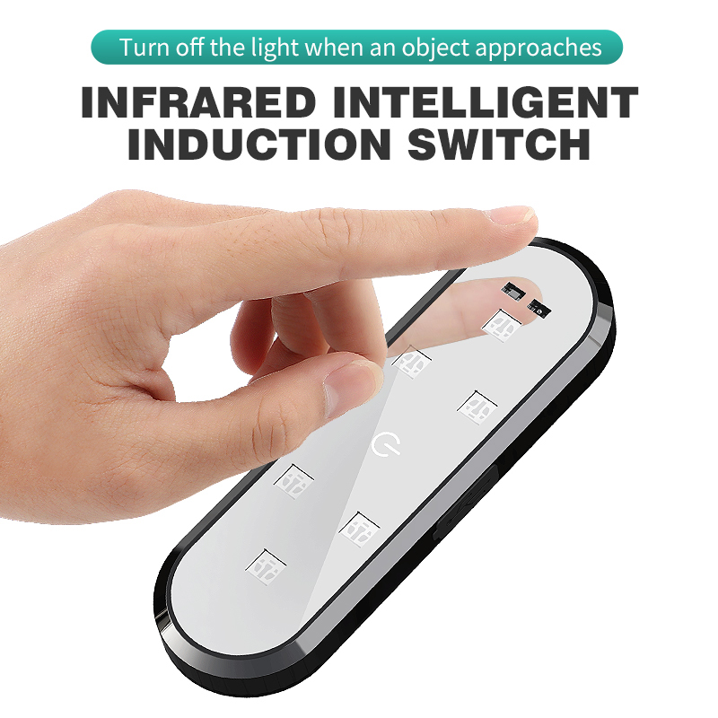 BLALION 1/2PC Samochodowe światło ostrzegawcze LED Antykolizyjne migające światło drzwi Indukcyjne światło powitalne Bez okablowania