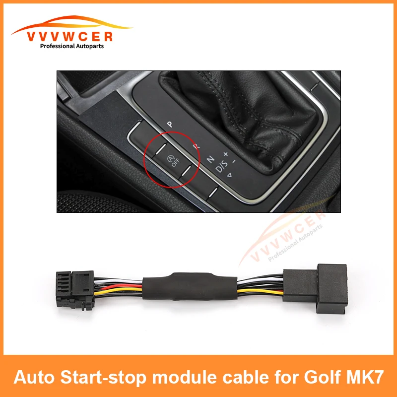 Cho VW Golf 7 7.5 Passat B8 Tự Động Dừng Lại Bắt Đầu Hệ Thống Động Cơ Tắt Điều Khiển Bắt Đầu Dừng Canceler Cáp Dành Cho POLO atlas ARTEON