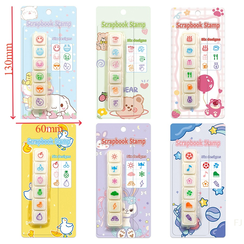 2025 criativo auto tinta recompensa selos kawaii almofada de tinta selos decorativos incentivar crianças diy arte artesanato papelaria material de escritório