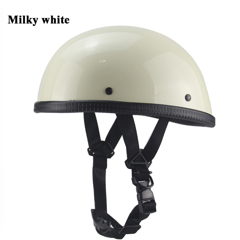 1X Motorcycle Helmet Open Face Helmet Half Helmet Retro Moto Casco Capacete Dot Approved Half Face Safety Helmet DOT
