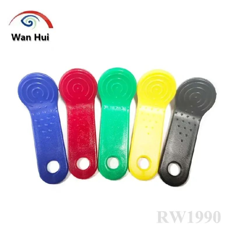 5Pcs RW1990 RFID Key RW1990-F5 iButton TM Touch Memory Card RFID Tag Rewritable Copy Clone Duplicate for Dallas Key Access Card