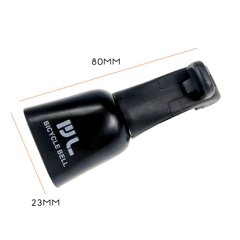 Shanmashi กระดิ่งจักรยานกลางแจ้ง Creative BIKE Bull HEAD Bell Horn อุปกรณ์เสริมสําหรับจักรยานสําหรับ Mountain BALANCE BIKE สีดํา