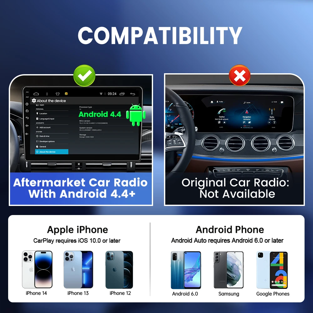 Gran oferta CarlinKit USB inalámbrico y con cable CarPlay Dongle Android Auto AI Box Mirrorlink reproductor Multimedia para coche Bluetooth conexión automática
