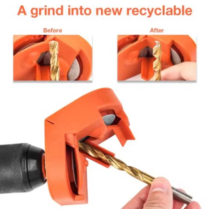 Electric Drill Bit Sharpener 2-16mm Diamond Milling/Twist Drill Bit Sharpener, Household Grinding Tools, Double-sided Polishing