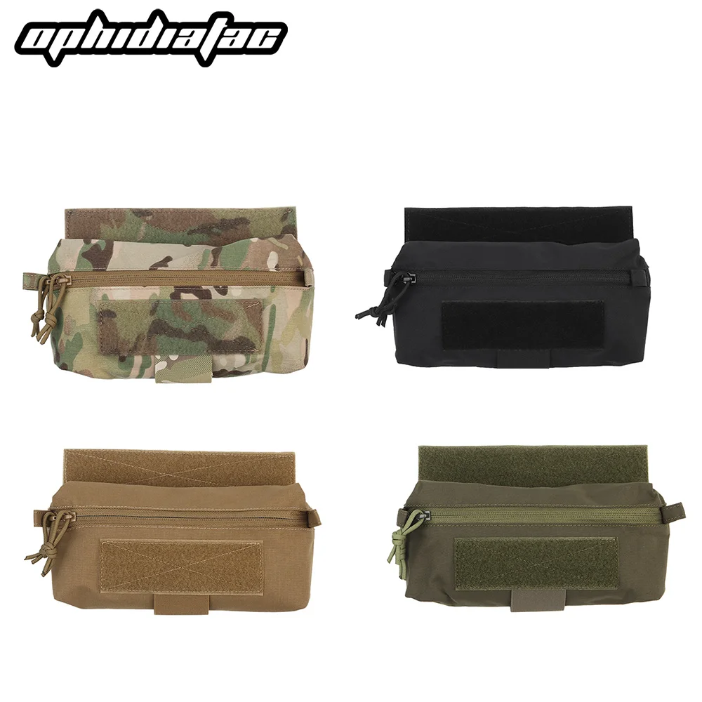 OPHIDIAN Gilet da combattimento Drappo Borsa Mini Pancia Dump Drop Bag Marsupio per JPC CPC LBT D3CR MK3 MK4 Piatto Rack di Stoccaggio