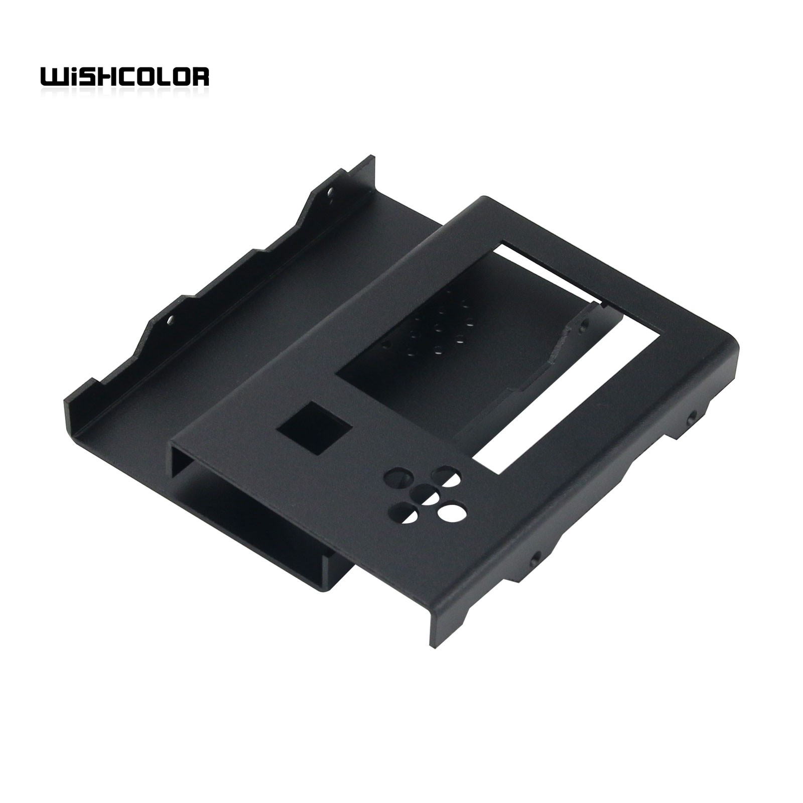 Hamgeek Schwarz Metallgehäuse Aluminiumgehäuse Shell für PortaPack H2 Gehäuse HackRF One SDR Radio DIY verwendet