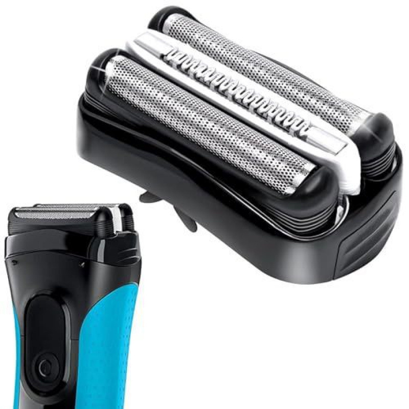 32B Replacement Foil Head Accessory – Compatible with Braun 3 Series 300S, 301S, 310S Shavers