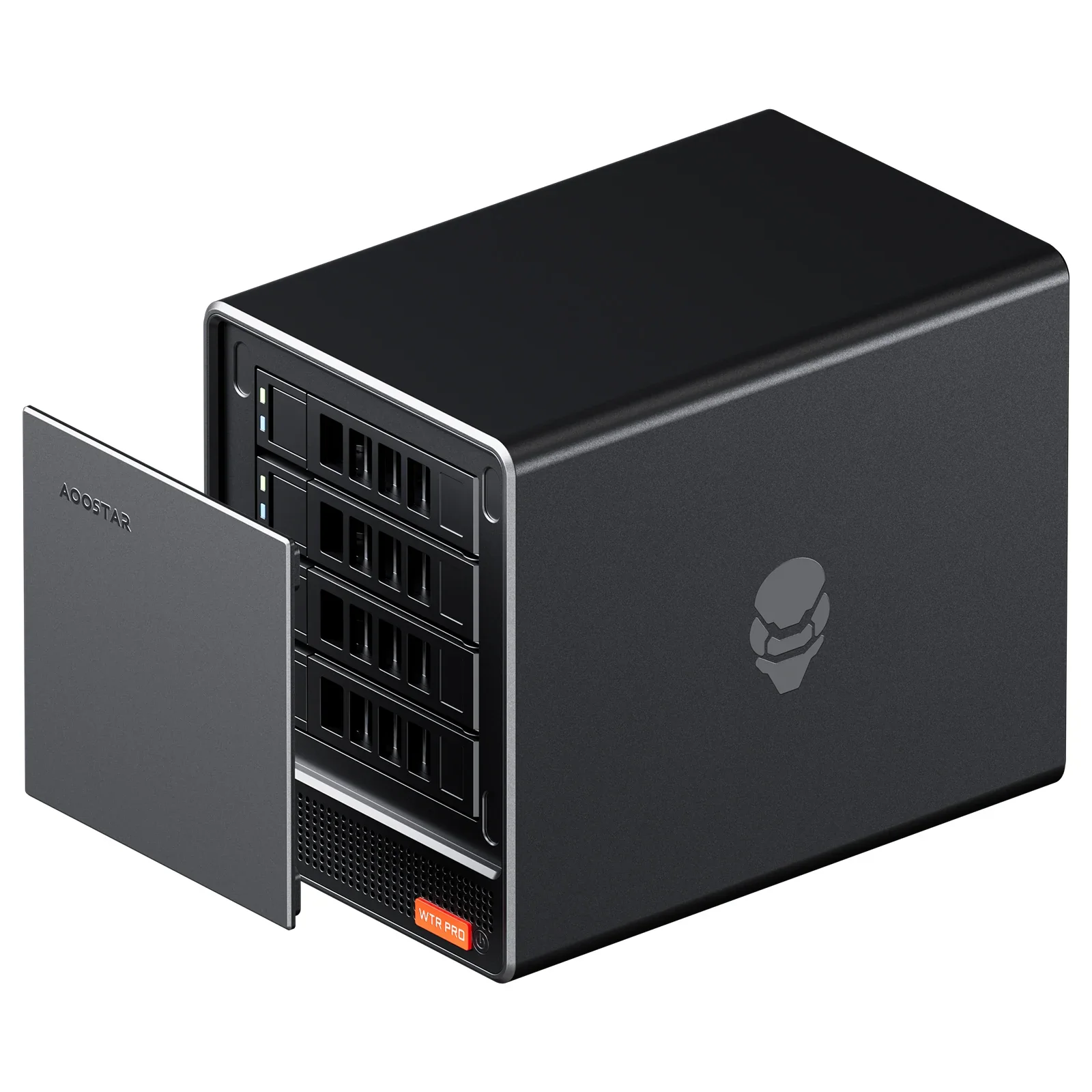 Mini PC AOOSTAR con 4 bahías Nas WTR PRO, AMD Ryzen 7 5825u, compatible con HDD de 2,5/3,5" * 4, NVME SSD * 1
