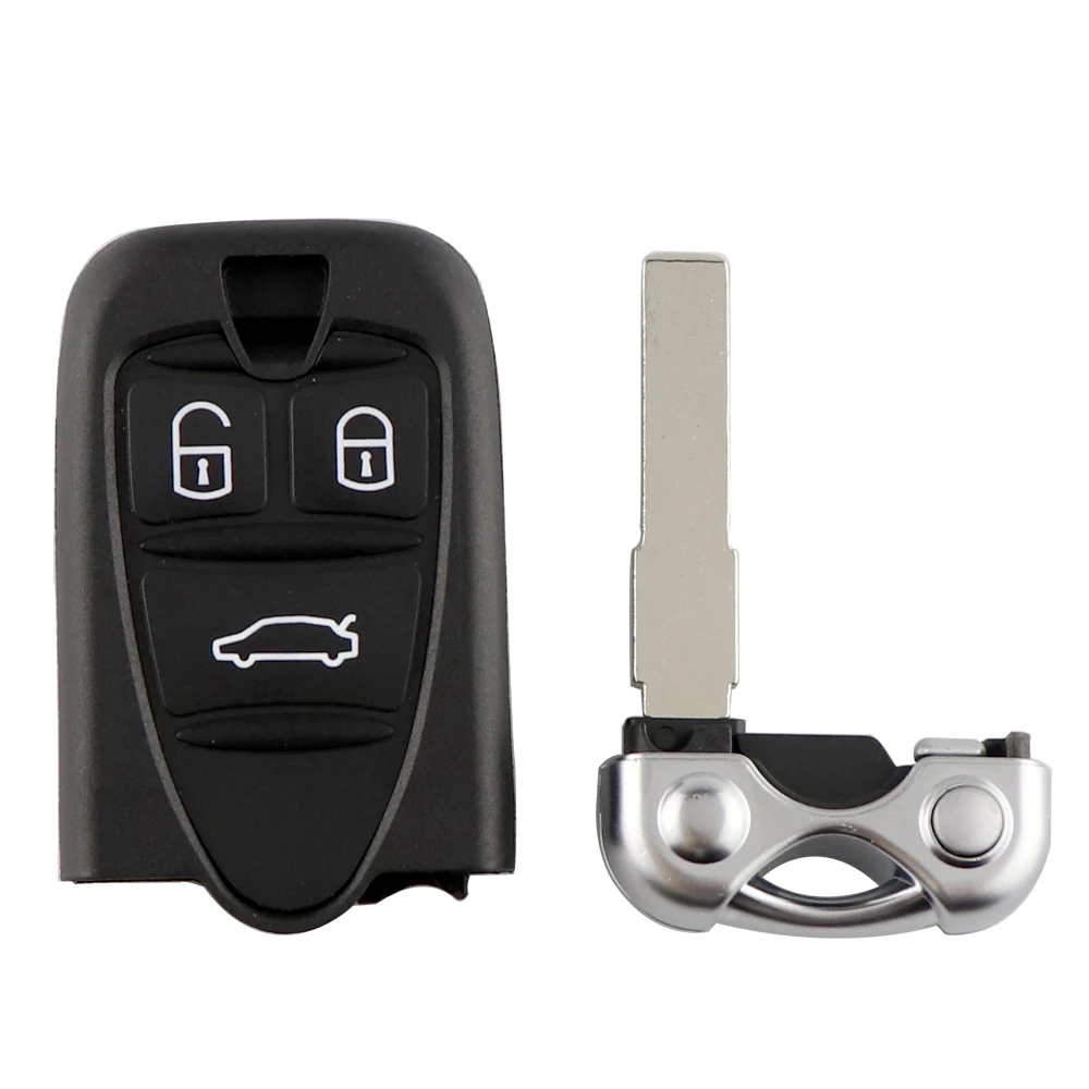 YIQIXIN 3 Buttons Remote Key Smart Car Key Shell Cove Case For Alfa Romeo 159 Brera 156 Spider Replacement Uncut Insert Blade