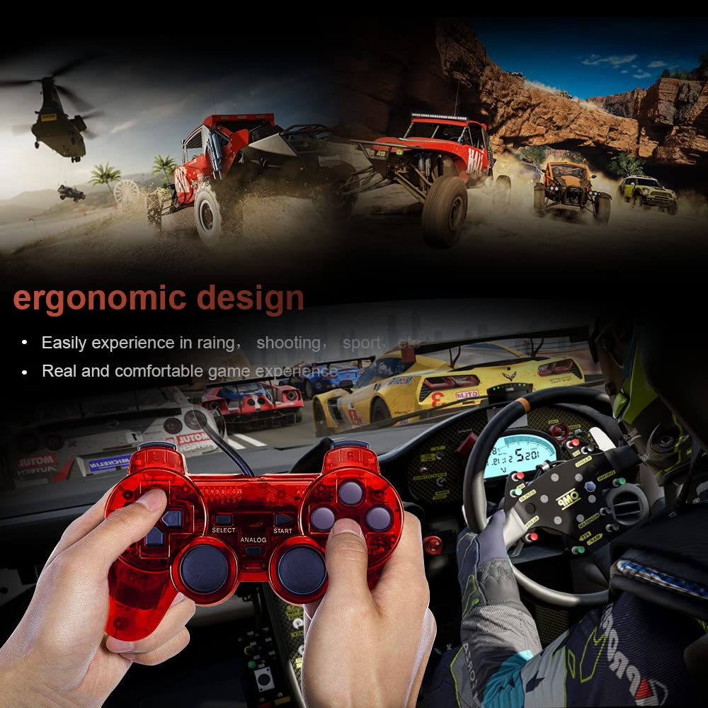 2.4G Wireless Controller Gamepad Dual Vibration Joystick for P2 Console PC Game Controle Joypad USB