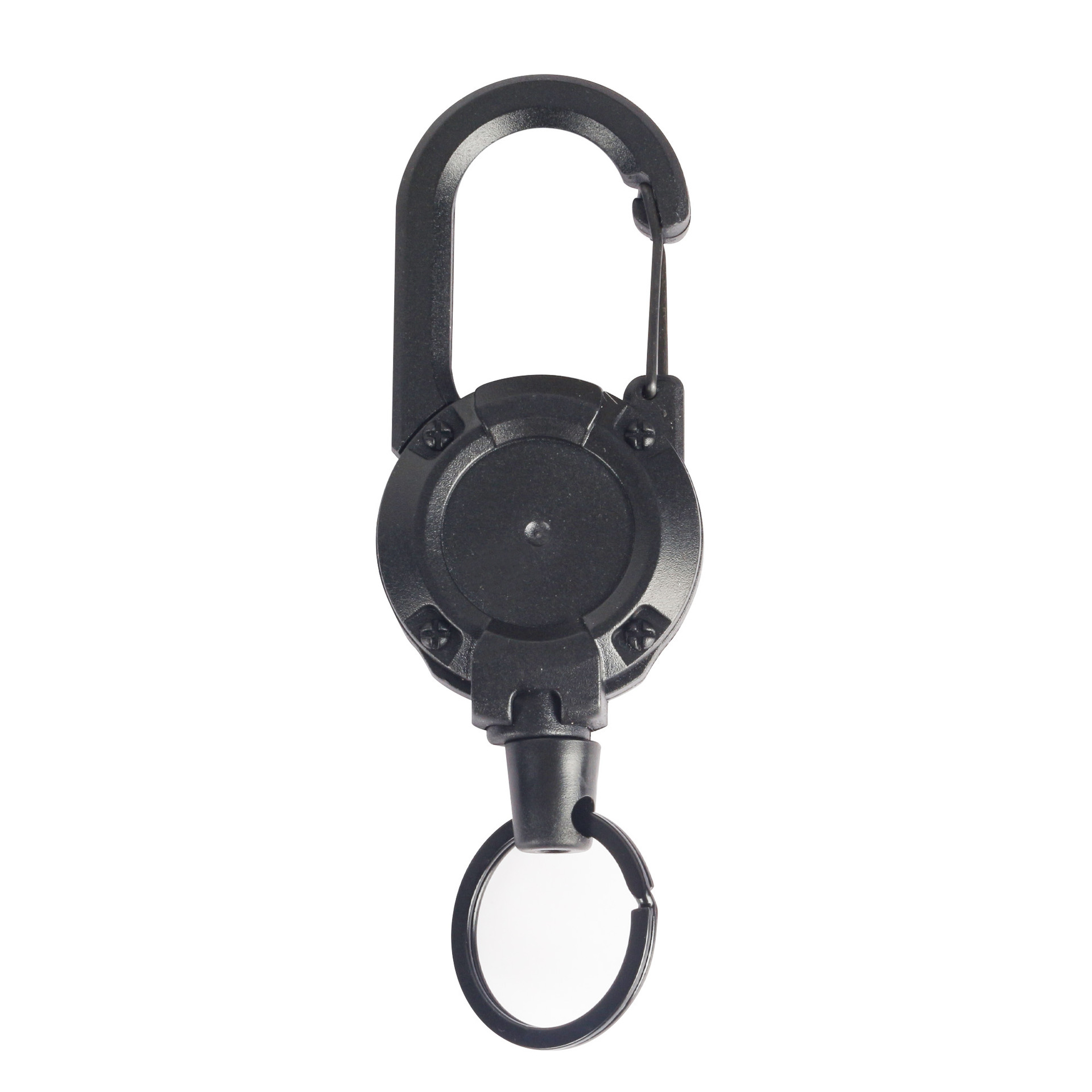 1 Stuks Anti-diefstal Metalen Gemakkelijk te trekken Gesp Touw Elastische Sleutelhanger Sportieve Intrekbare Sleutelhanger Anti Verloren Yoyo Skipas Id-kaart
