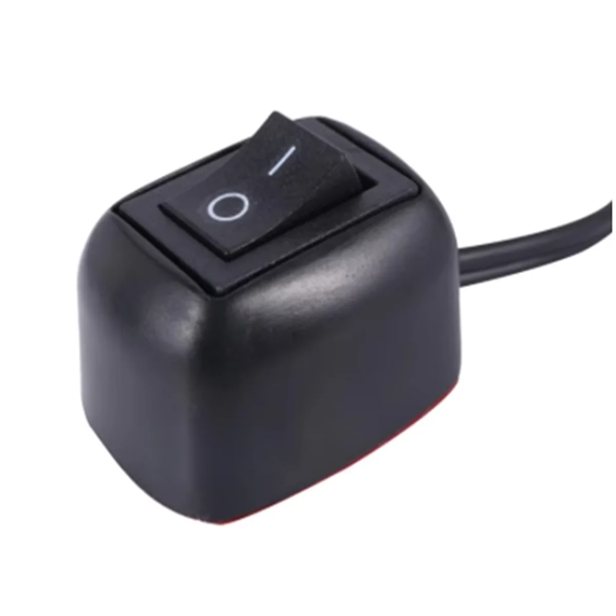 Universeller Auto-Schalter, Paste-Typ, Kippschalter mit Kabel, 60 cm/100 cm, DC 12 V, für Nebelring-Antriebslichter, Neonlichter, Mini-Taste