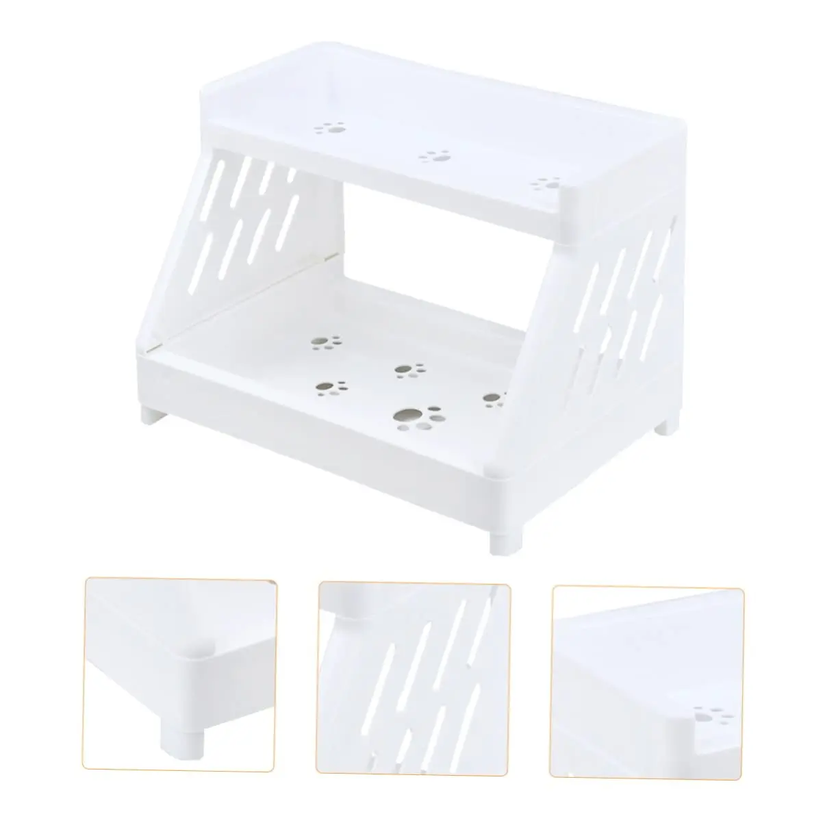 Storage Rack Multi-Layerโต๊ะทํางานชั้นเก็บMinimalistหอพักเดสก์ท็อปเครื่องสําอางSorting Rack Storage Rack