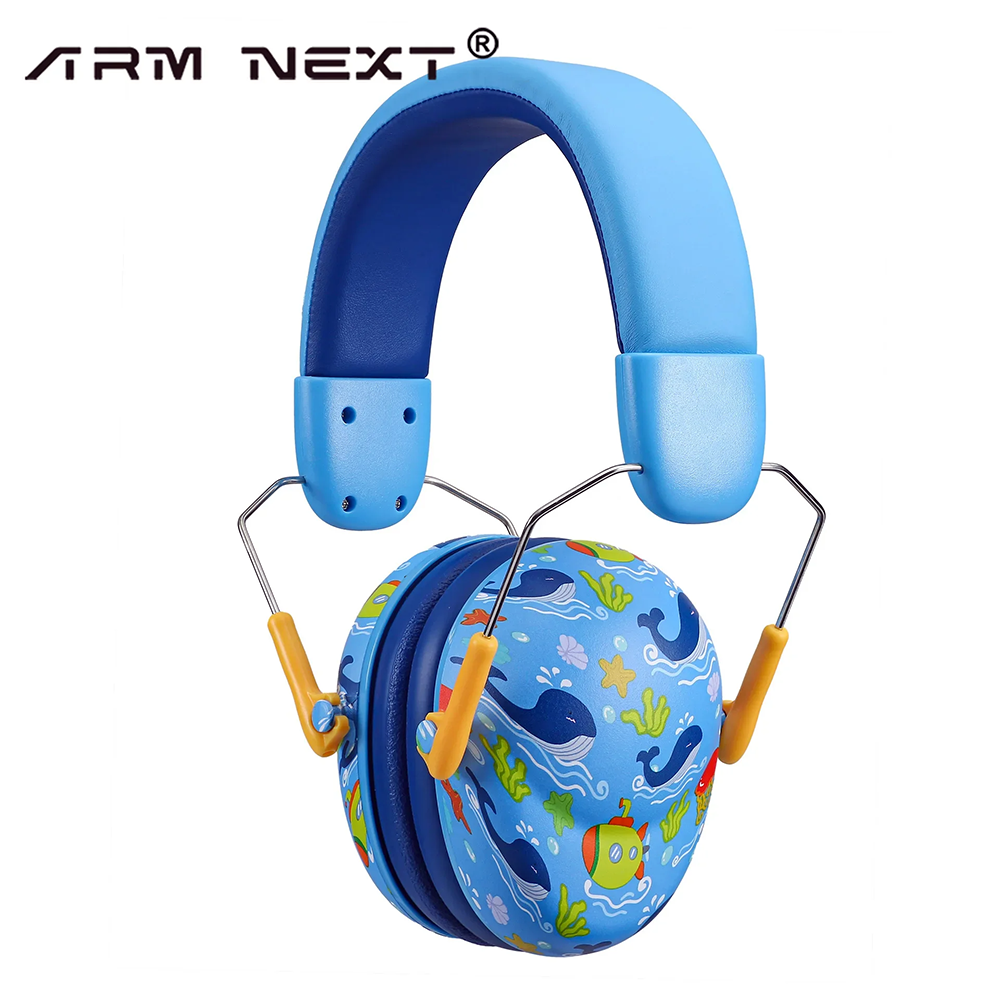 Kids Ear Defenders-Noise Cancelling Headphones 26dB Ear Protection Earmuffs Hearing Protectors for Age 6 Months to 14 Years