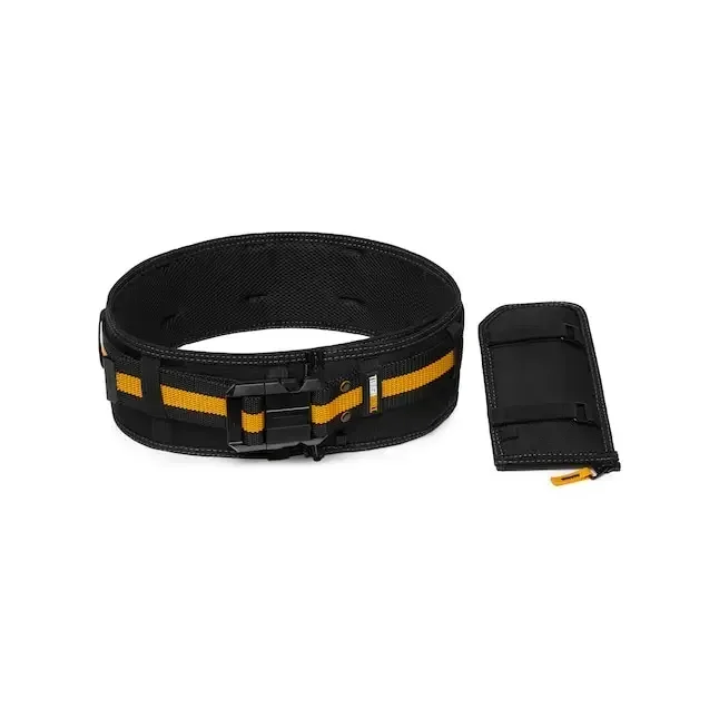 TOUGHBUILT TB-CT-41P 패딩 벨트 헤비 듀티 버클/등 지원 더 넓고 두꺼운 작업 벨트 전동 공구 액세서리