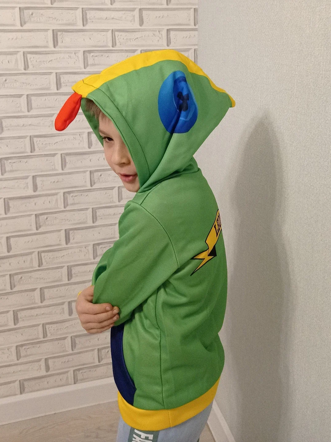 Sudadera con capucha Unisex, ropa de invierno, Jersey, Sudadera con capucha para niños, abrigo de Cosplay de Anime LEON CROW, ropa, Tops de lana