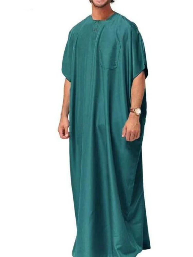 Мусульманский мусульманский костюм Jubba Thobe длинный халат Abayas Саудовский мусульманский Abaya марокканский кафтан мусульманская одежда Дубай Арабский