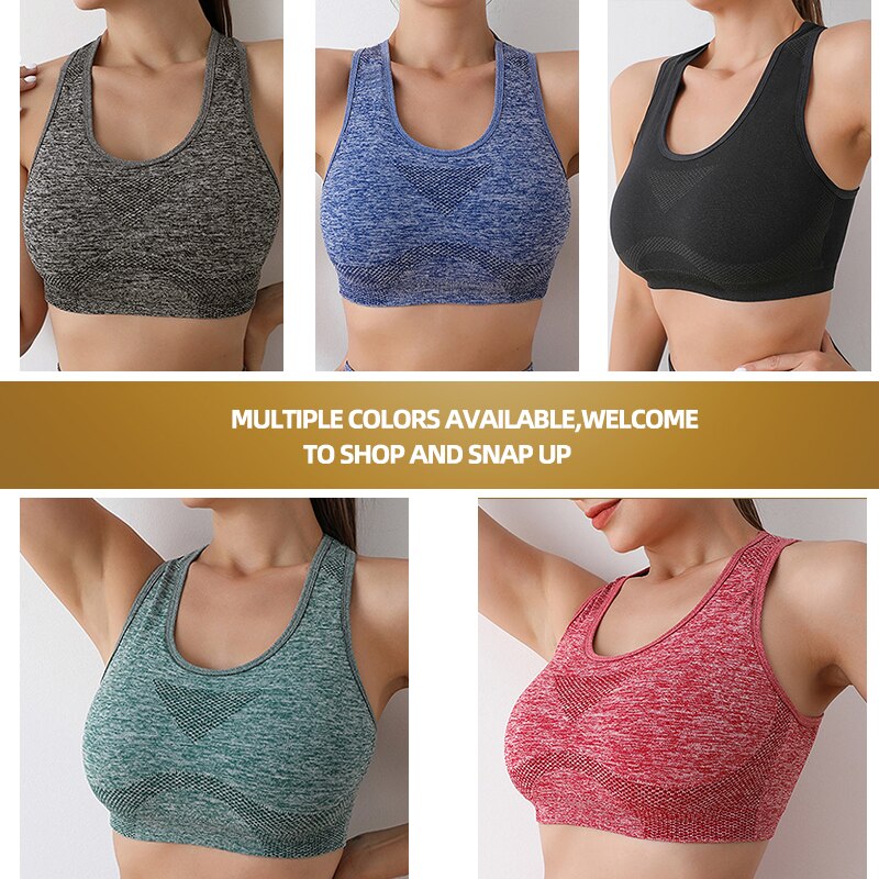 Soutien-gorge Push Up Respirant Pour Femmes, Sous-vêtements De Sport, Course À Pied, Yoga, Fitness