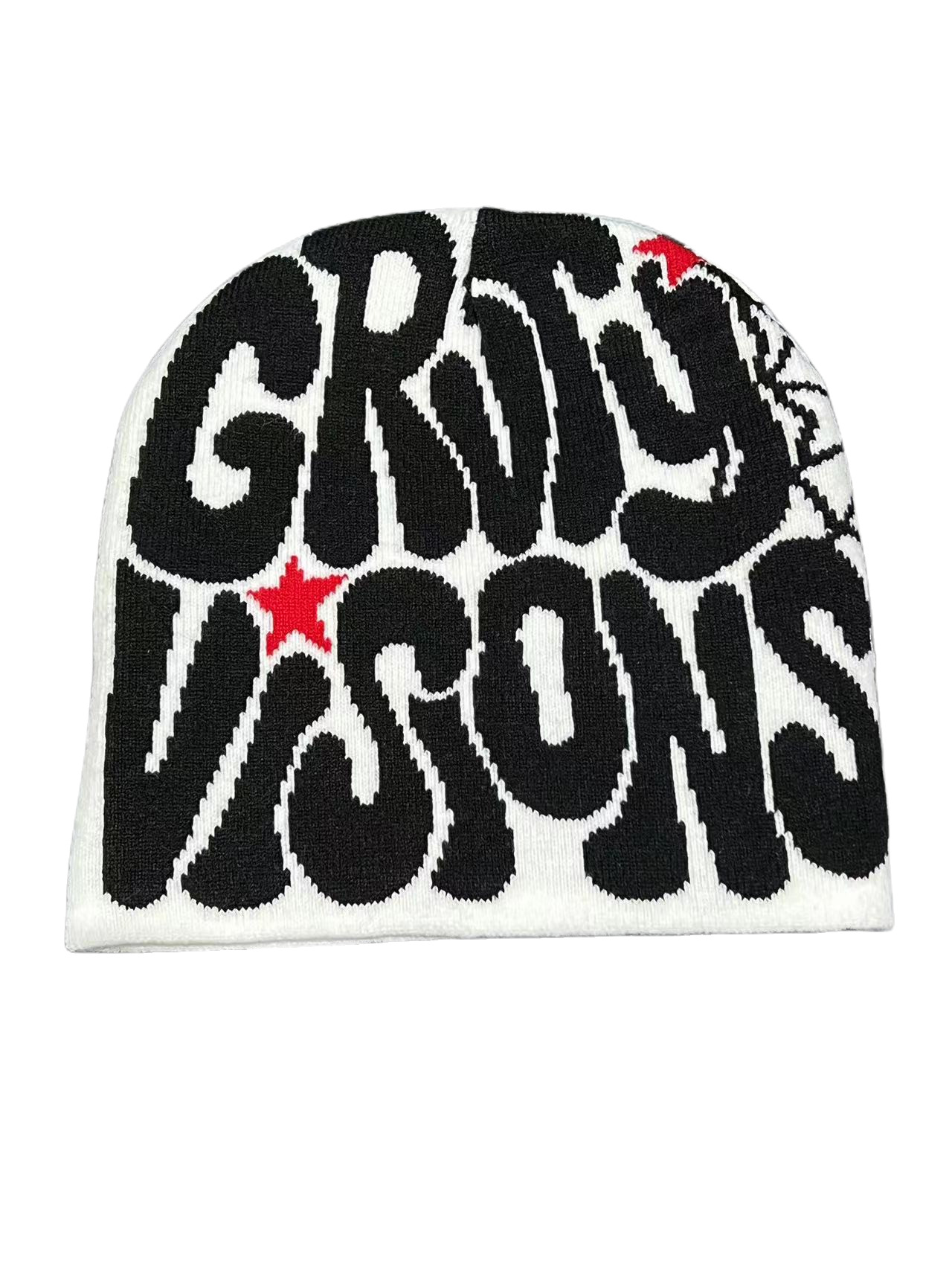Gorro tejido para hombre y mujer, gorro de calidad de párrafo Y2k, moda cálida, cien Take Ins, Red nueva, diseño rojo, gorra fría con sentido de nicho