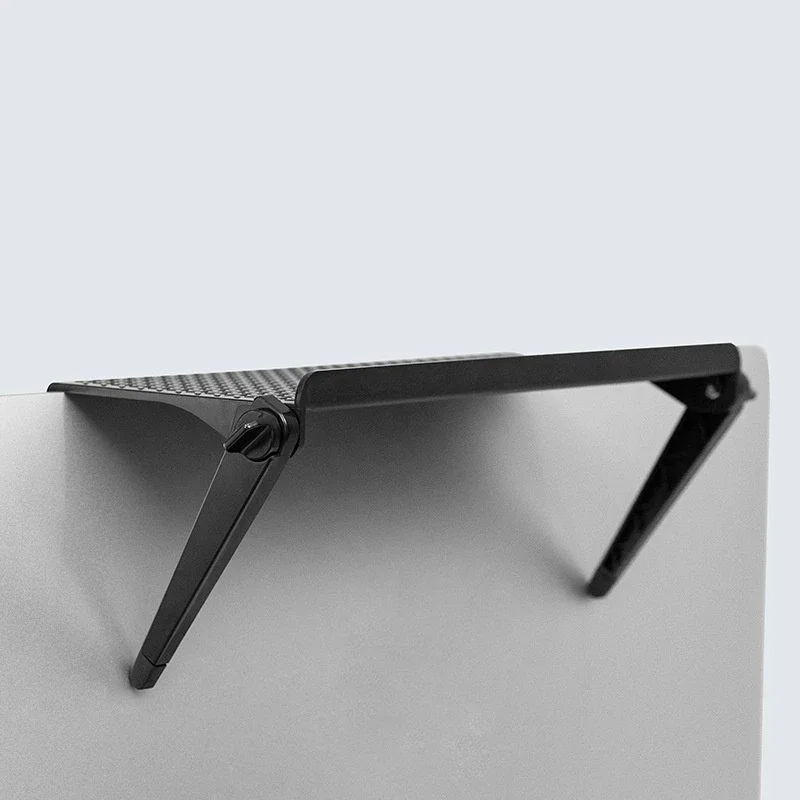 Rack per Monitor per Computer senza perforazione Rack di stoccaggio per Router con staffa per schermo Set-Top Box in plastica