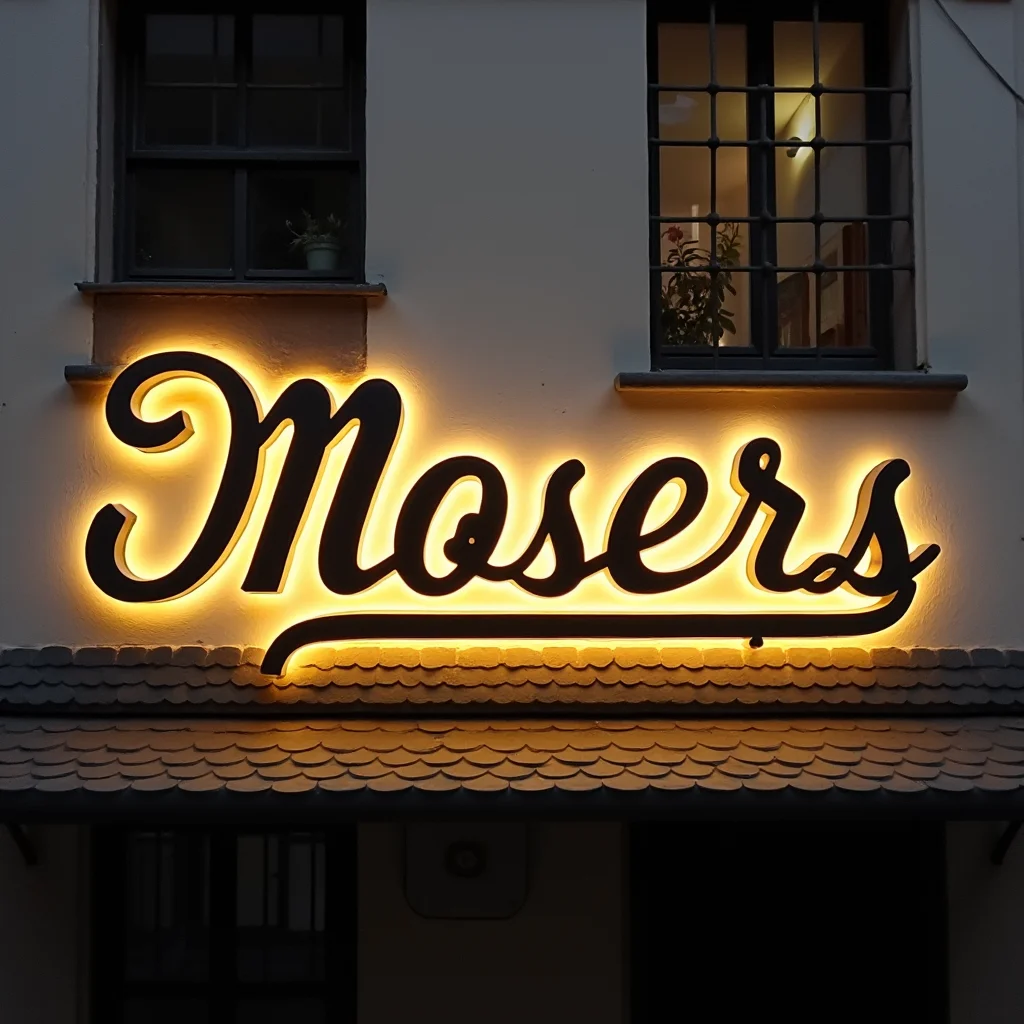 Custom Made LED 3D Sign Metal Backlit Letters for Outdoor Business Storefront Waterproof Advertising Display