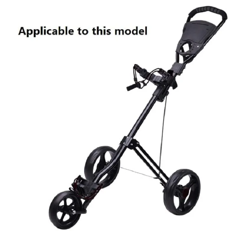 HOW TRUE Golf Push Cart Wheel Replacement, Wheel for Golf Push Pull Cart