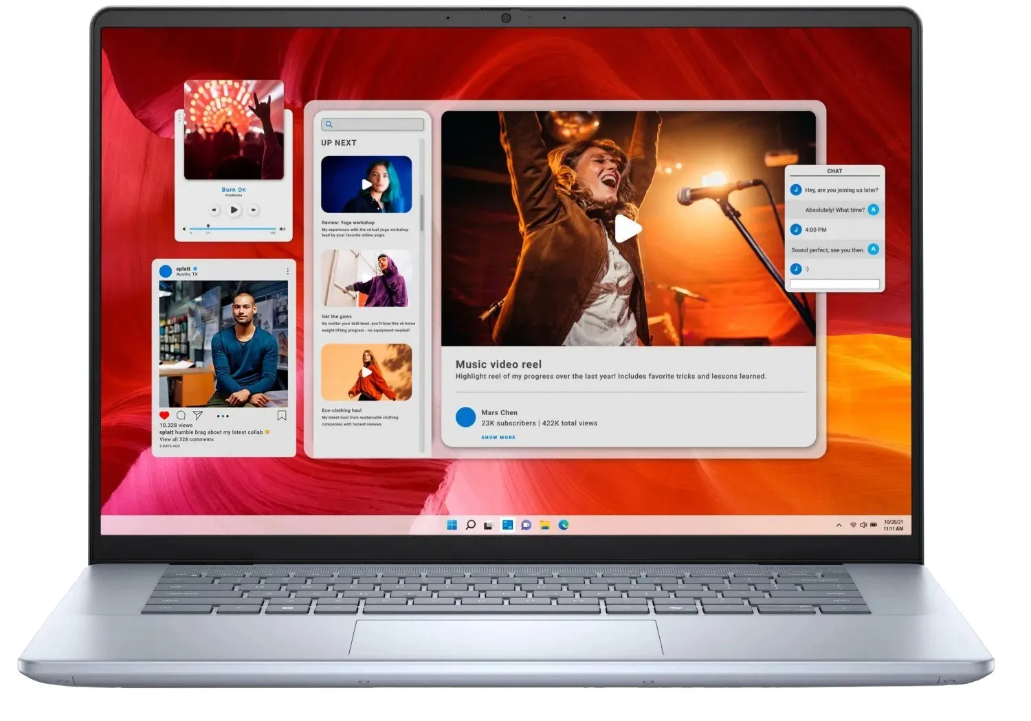 Laptop Dell I7640-7059BLU Ultra 7-155H 16" WUXGA Touch 32GB SSD1TB BT BLKB Win11 Blue (REPACK) 2Y