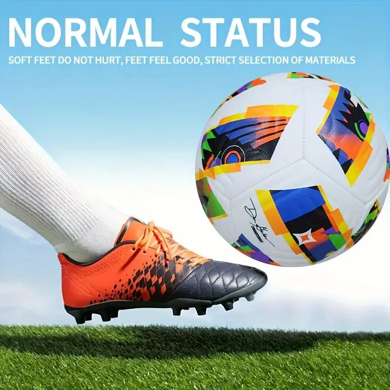 マシンステッチサッカーボール、標準サイズ5、PU素材、スポーツリーグ、試合、サッカートレーニングボール、1個