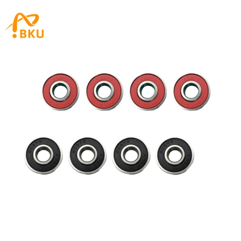 BKU 8PCS ABEC-11 Hochgeschwindigkeitslager 608RS ist geeignet für Skateboard-Longboard-Inline-Rollschuhe, Schlittschuhe und geräuscharm