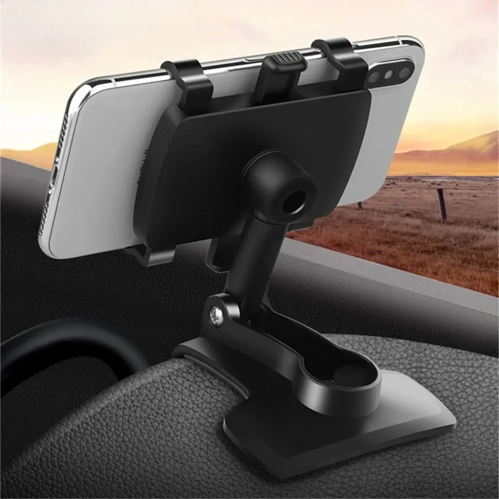 Soporte Universal para teléfono de coche, soporte para salpicadero con Clip para coche, soporte para pantalla GPS, soporte para teléfono móvil para iPhone, Samsung, Xiaomi, todos los teléfonos
