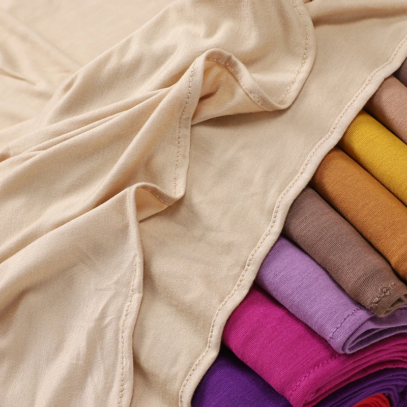 Camisa premium instantânea hijab bom ponto elástico camisa cachecol malásia envolve simples muçulmano turbante bandana xales fornecedor