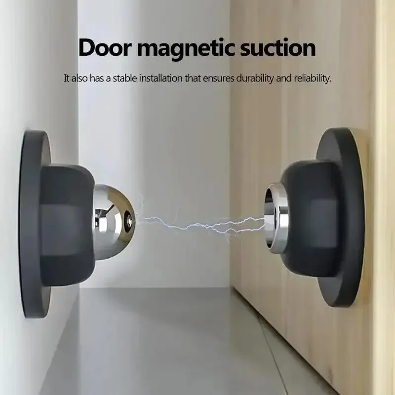 Silikon Tür Saugen Hotel Haushalt Starke Magnetische Starke Stumm Tür Touch Silikon Anti-kollision Tür Stall Tür Stopper