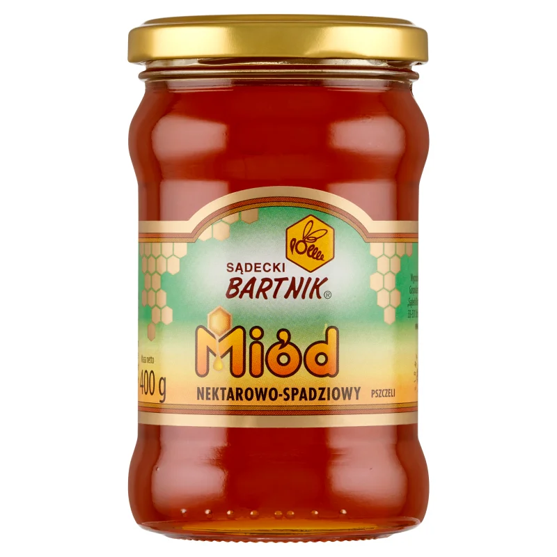 Sądecki Bartnik Miód pszczeli nektarowo-spadziowy 400 g